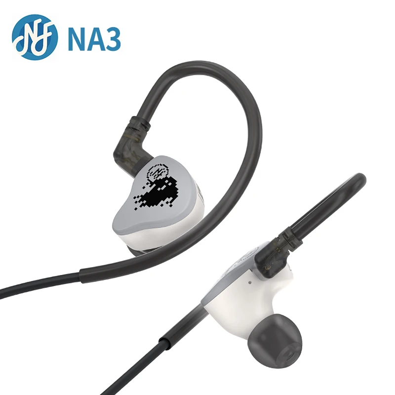 NF Audio NA3 ESSENTIALS Earphone Double Cavity Dynamic Driver Earbuds with Detachable Cable 0.78 2Pin Headset NF NA3