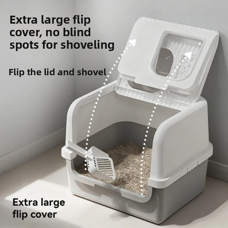 caja-de-arena-para-gatos-extra-grande-completamente-cerrada-autolimpiable-con-entrada-superior-automatica-control-de-olores-antisalpicaduras-para-gatos-maine-coon