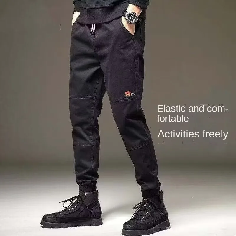 

Pants men's casual pants workwear casual pants men's Korean version trendy loose and versatile sports ankle pants