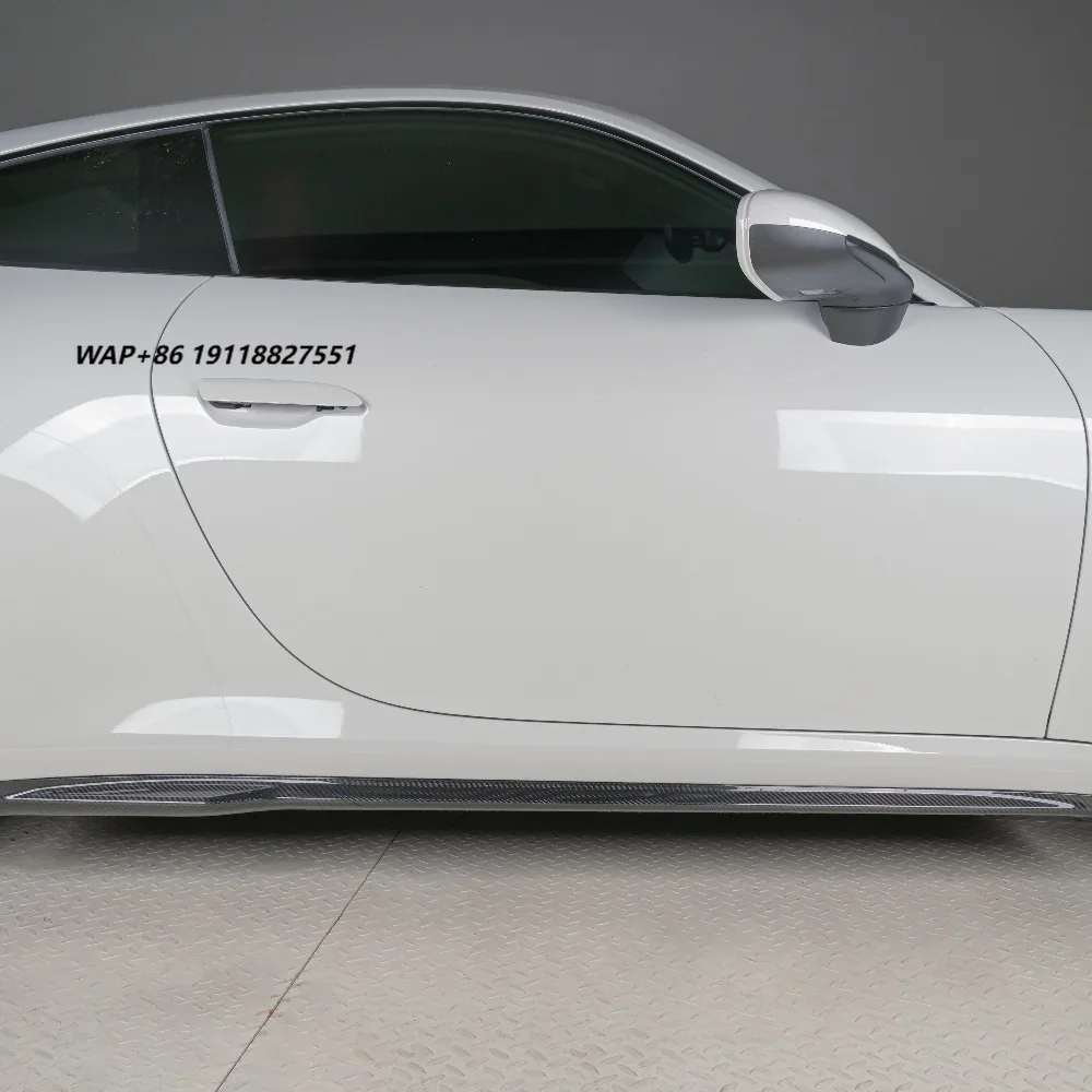 

For the 2019-2023 Carrera 992Turbo SD Side Skirts, Made of Dry Carbon Fiber Material, for Replacement Installation