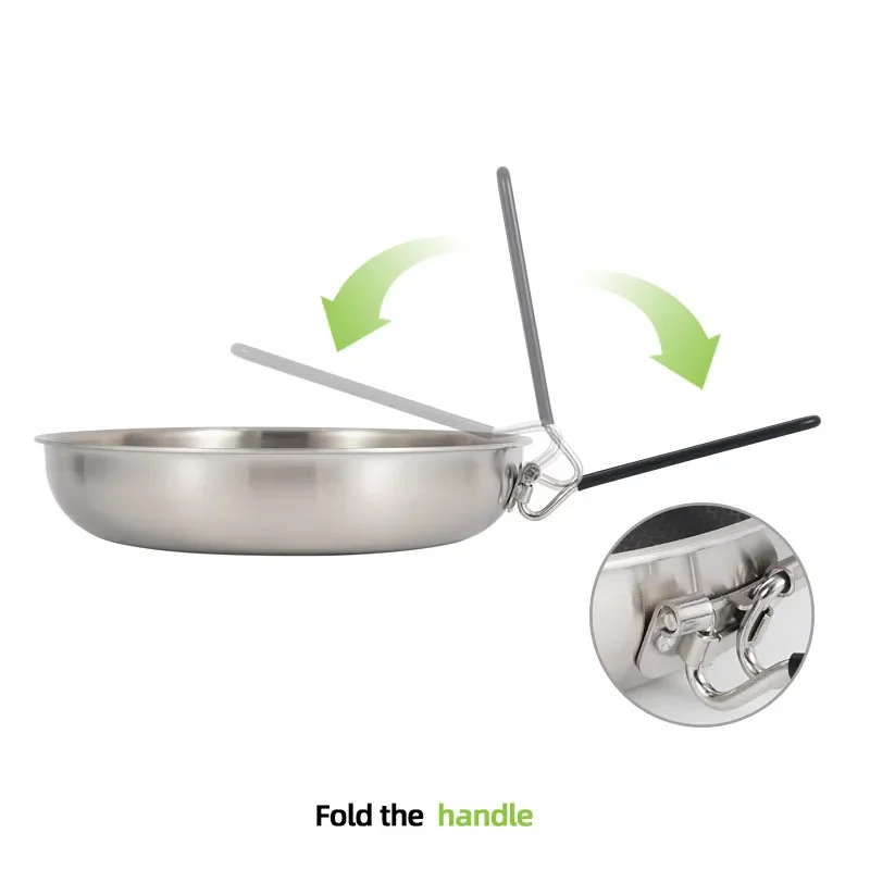 outdoor-stainless-steel-non-stick-frying-pan-folding-handle-wok-skillet-griddle-camping-kitchen-cooking-pot-cookware