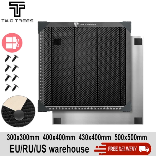 TWO TREES Mesa de grabado láser CNC, máquina de corte láser, mesa de trabajo de panal para máquina cortadora de Co2 TS2 TTS-55, piezas de equipo de búsqueda láser