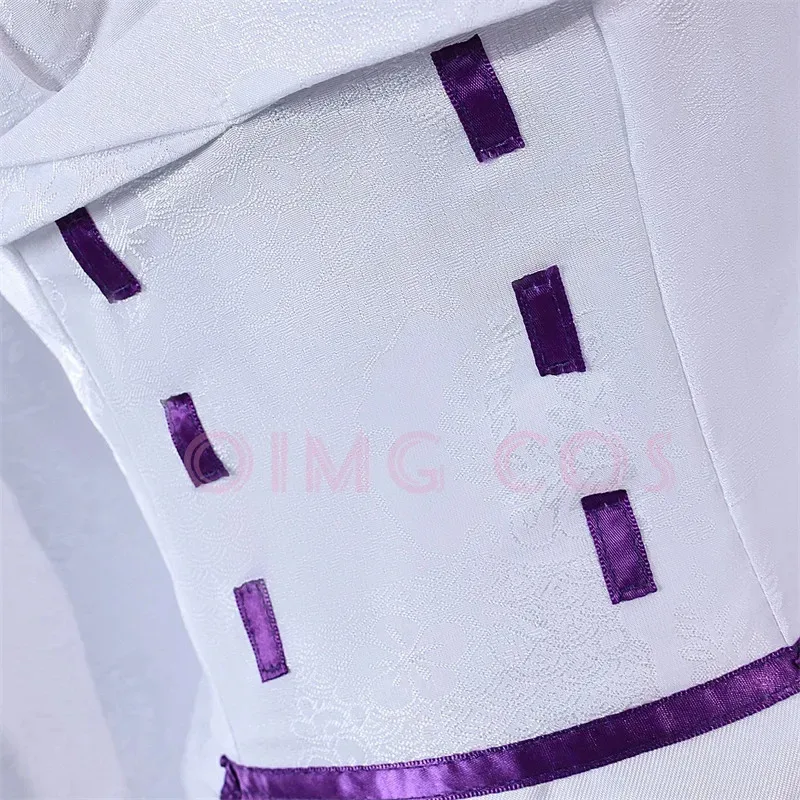 Re Zero Kara Hajimeru Isekai Seikatsu Emilia Cosplay Costumes Women Dress with  for Headdress Halloween Party
