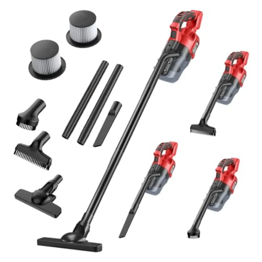 

Беспроводной пылесос для аккумулятора Milwaukee M18 18В, 500 Вт, ручной пылесос с моющимся фильтром, портативный вертикальный пылесос