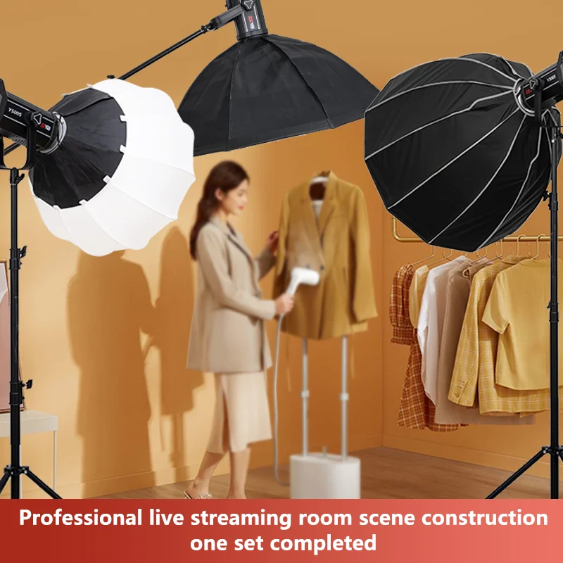 ZSYB 500W LED Photography Light 3200K-5600K Professional Photo Studio Spotlight Photography Studio Lamp for Camera Video Photo