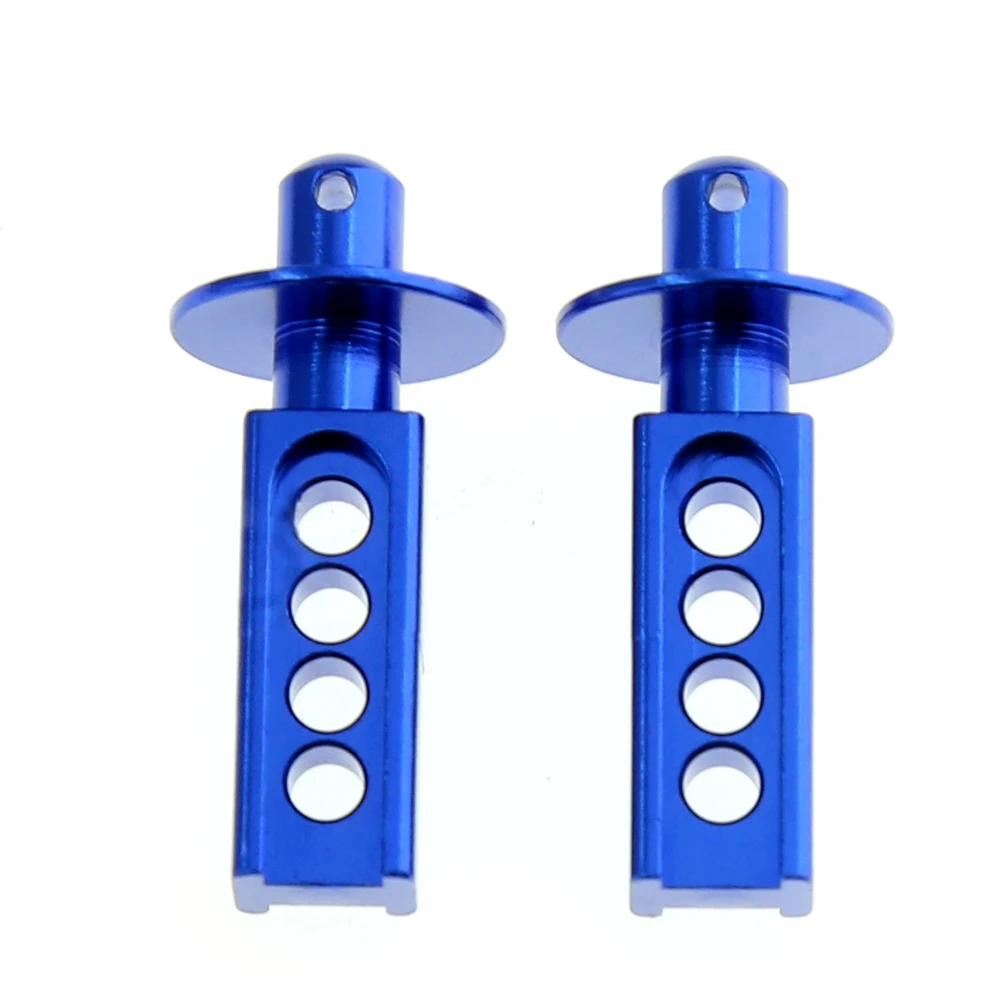 Postes de cuerpo delantero de Metal, columna de montaje para Traxxas Mini e-revo E Revo Slash 1/16 RC, piezas mejoradas de coche, accesorios 1