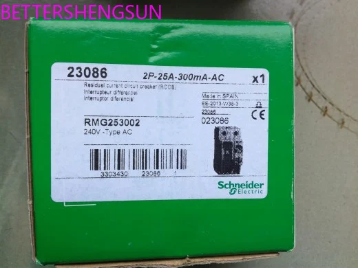 Electromagnetic Leakage Protector Switch 2p-25a-300ma-220ac Circuit Breaker Rmg253002