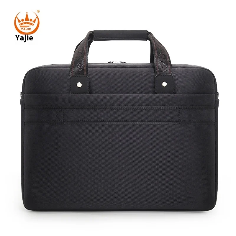 Men Business Briefcase For Man Shoulder Bags Waterproof Nylon Male Work Office Bags For 15.6