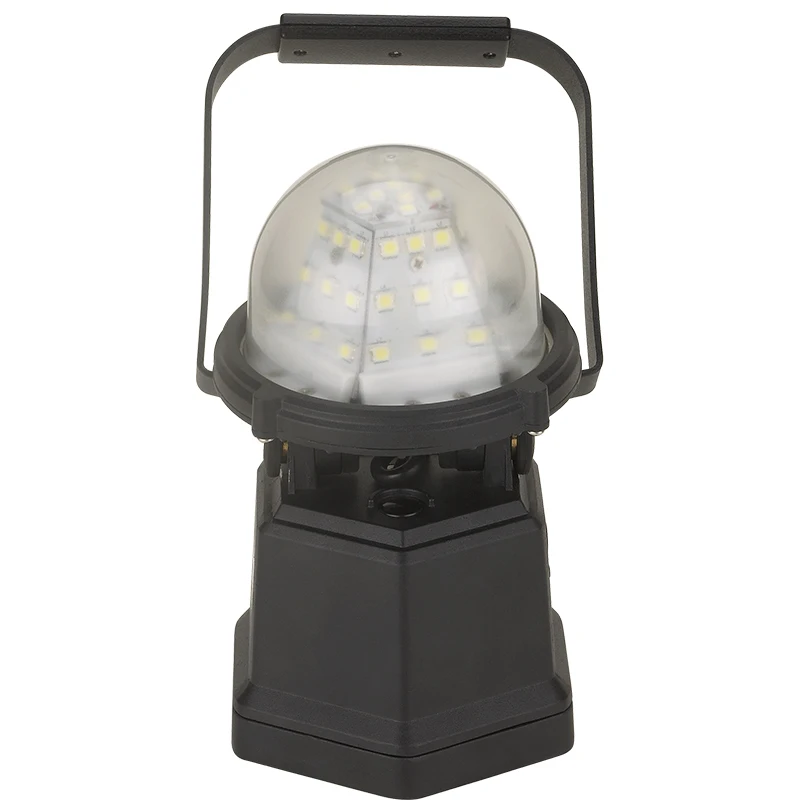 High-intensity energy-saving floodlights with strobe illumination during cargo loading and unloading