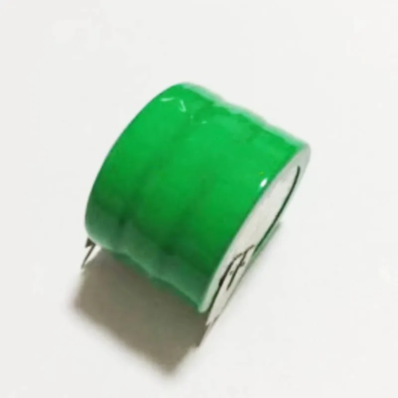 2 قطعة/الوحدة 3.6 فولت 250 مللي أمبير بطاريات ni-mh ni mh مع دبابيس بطارية خلية زر قابلة للشحن