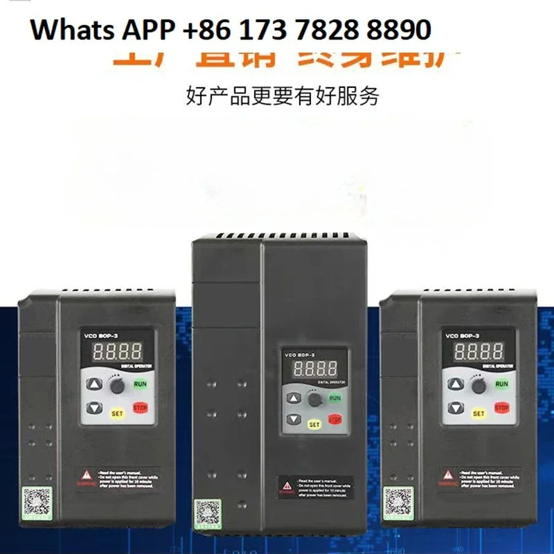 

Инвертор трехфазный 380 В 1,5/2,2/5,5/7 5/11/15/кВт регулятор вентилятора насоса одиночный 220 В