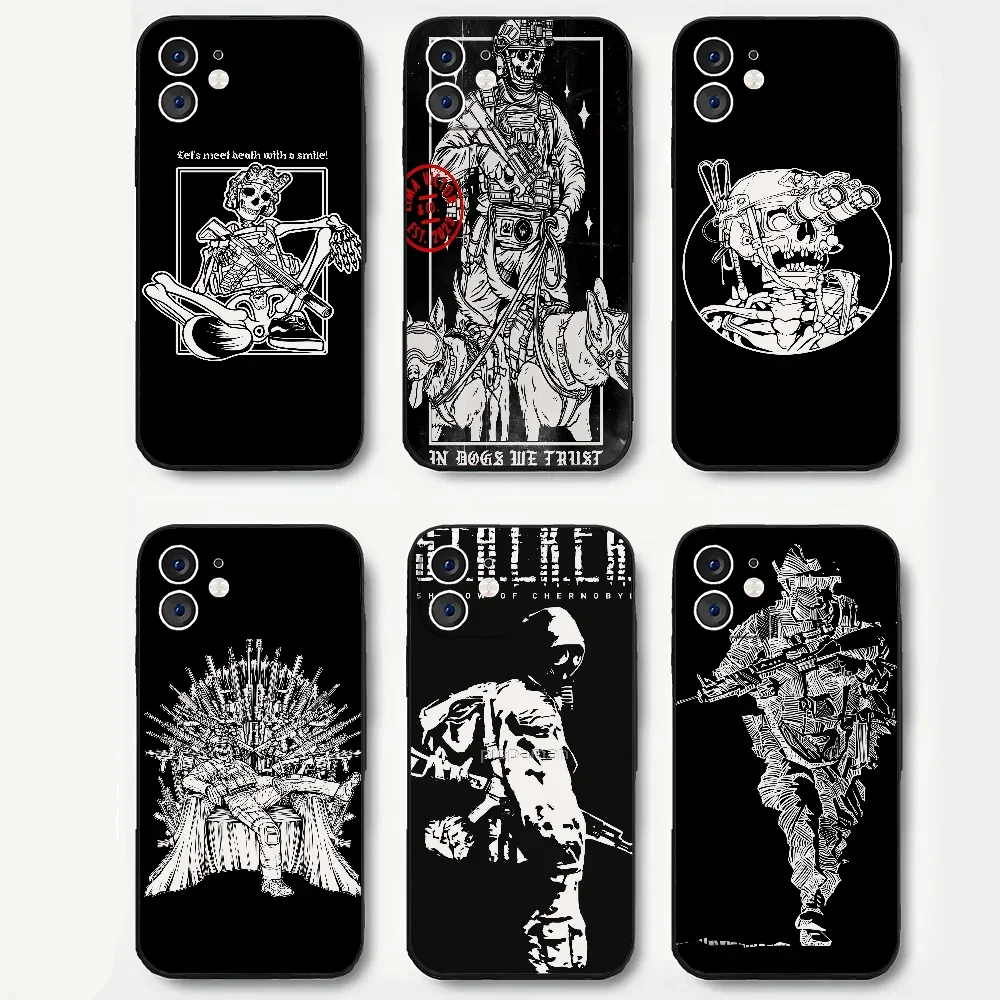 Stalker Counter-S Phone Case Silicone Soft For IPhone 16 15 14 13 12 11 Plus Pro Max Plus