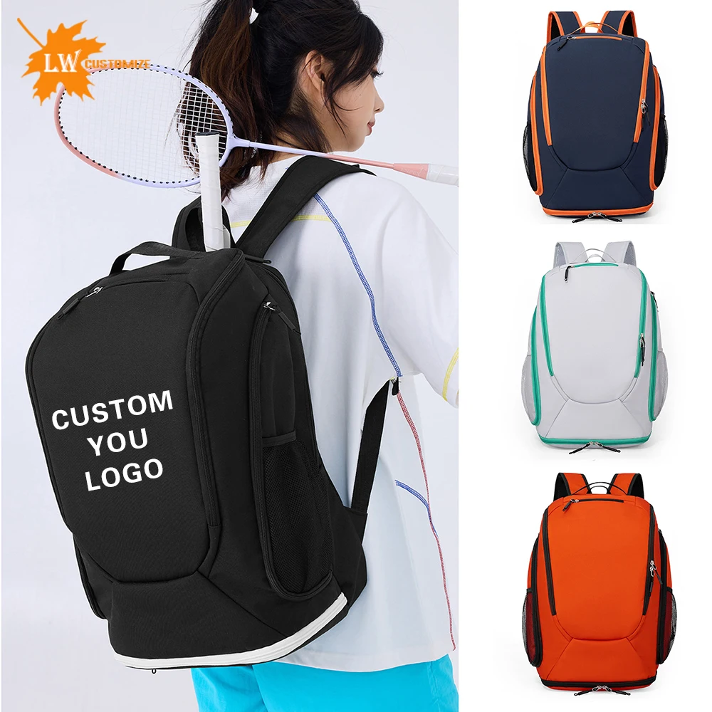 Personalized Basketball Bag Printing Team Emblem Number Football Training Backpack Storage Bag Match Printing Name Gift Custom