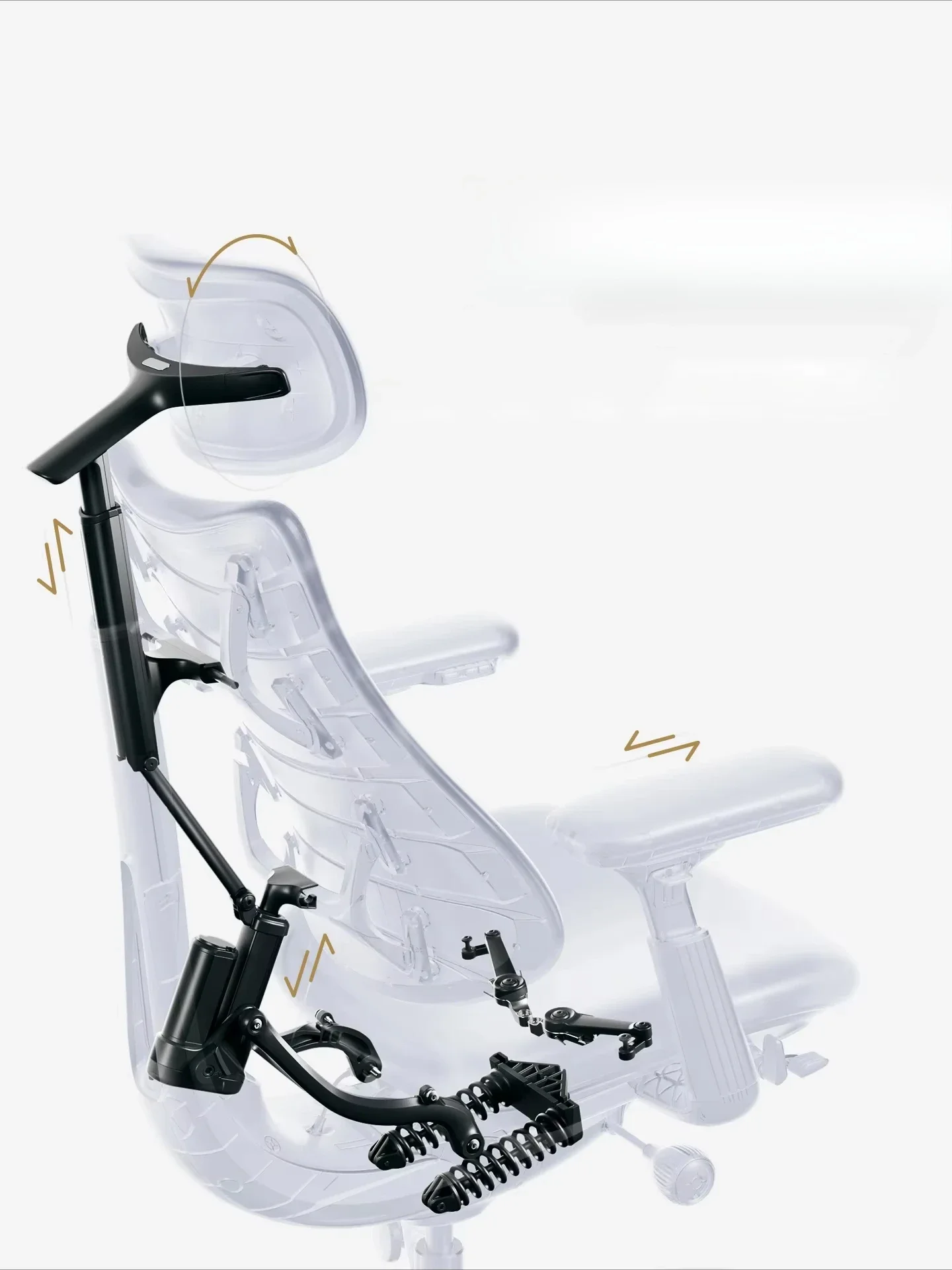 Dynamic Ergonomic Chair Game Chair, Dynamic Ergonomic Chair, Computer Chair with Battery