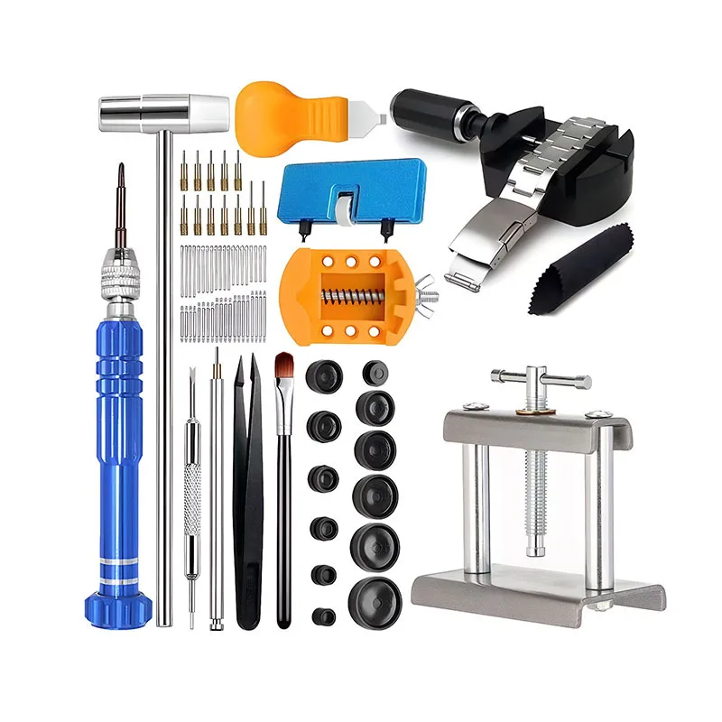 Watch repair tools81Piece Suit Watch repair and disassembly tool Household clock and watch repair tool kit