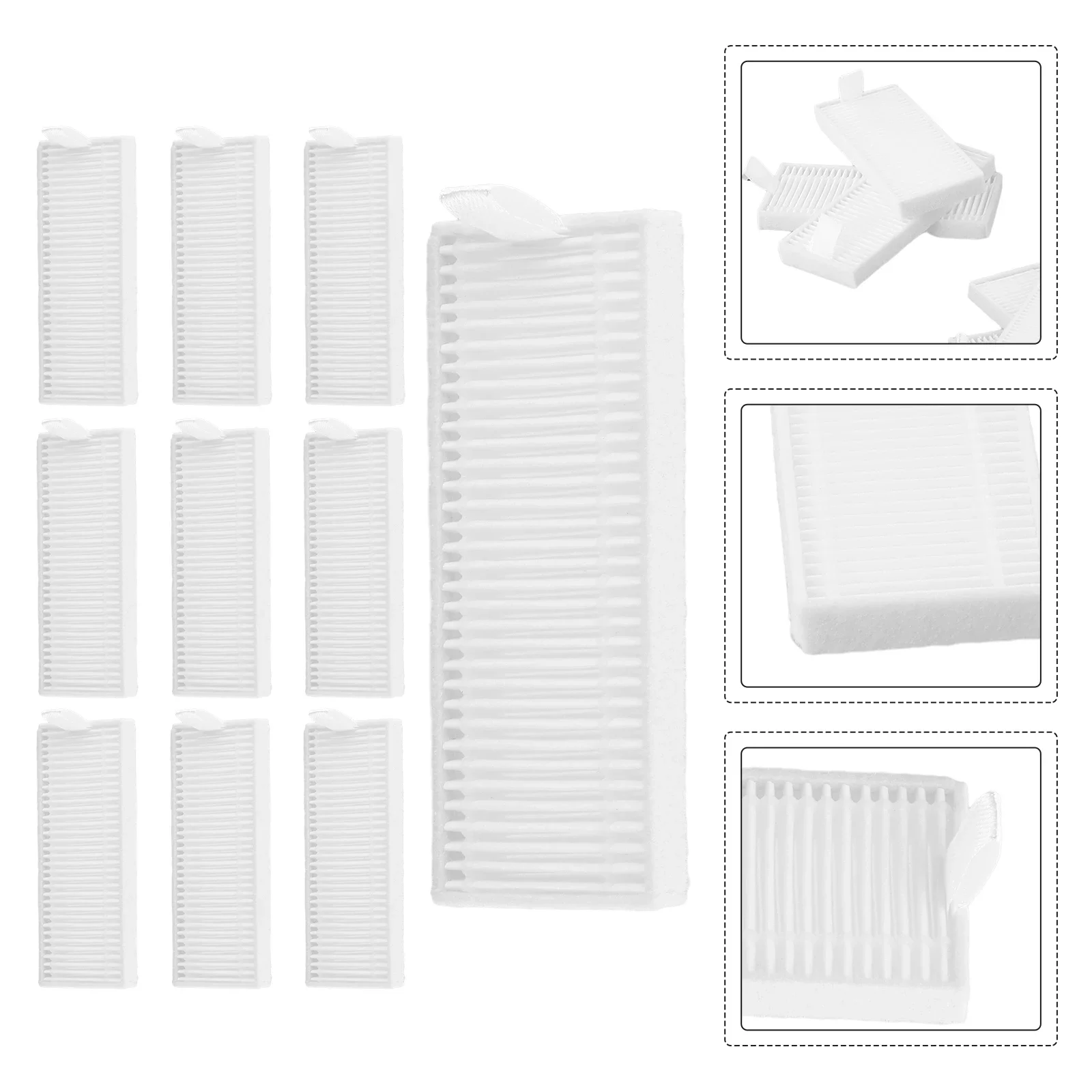 

4/10PCS Filters Replacement Suitable For #Tapo RV10 For #Tapo RV10/RV30 Plus Robot Vacuum Cleaner Accessories Home Appliance