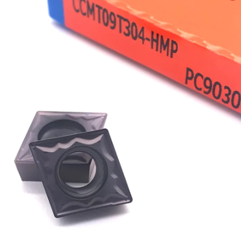 CCMT09T304 HMP PC9030 inserto de Cabide, herramienta de torneado interno, Herramientas CNC de corte de torno CCMT 09T304 para acero inoxidable