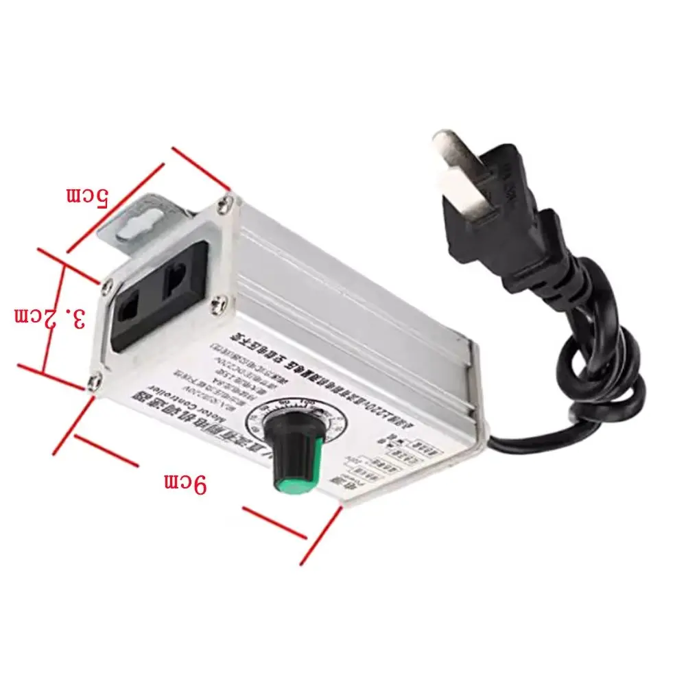 

Регулятор щеткового двигателя постоянного тока высокой мощности, 220 В переменного тока до 10-220 В постоянного тока, регулятор скорости двигателя 4000 Вт для промышленного применения