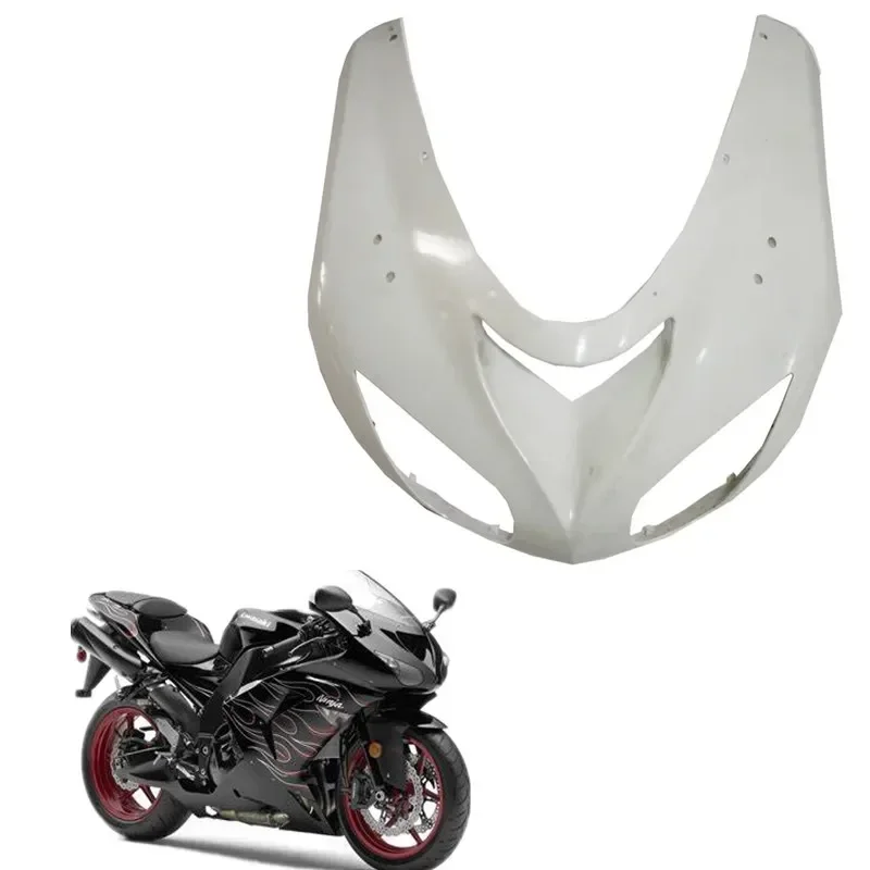 

Для Kawasaki NINJA ZX10R ZX-10R ZX10R 2006 2007, АБС-пластик, детали мотоцикла, аксессуары, верхний обтекатель, передний обтекатель, нос