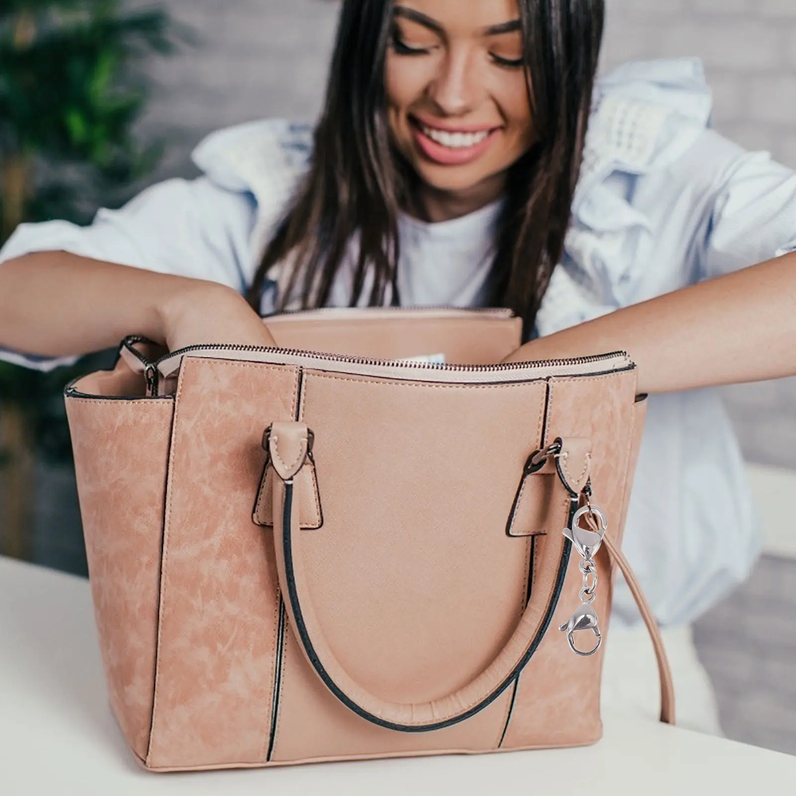 

10Pcs Lobster Clasps Stainless Steel Multifunctional Jewelry Accessories Necklace Extension Connector DIY Supplies