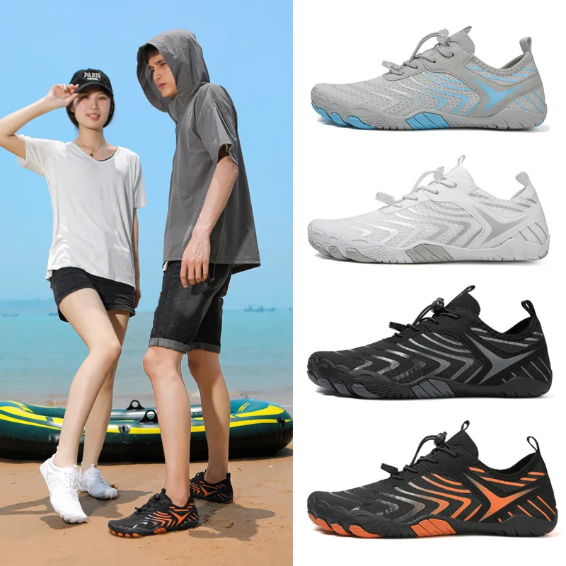 

Summer New Men Women Casual Shoes Fashion Antiskid Sport Shoes Outdoor Fashion Stream Trekking Shoes
