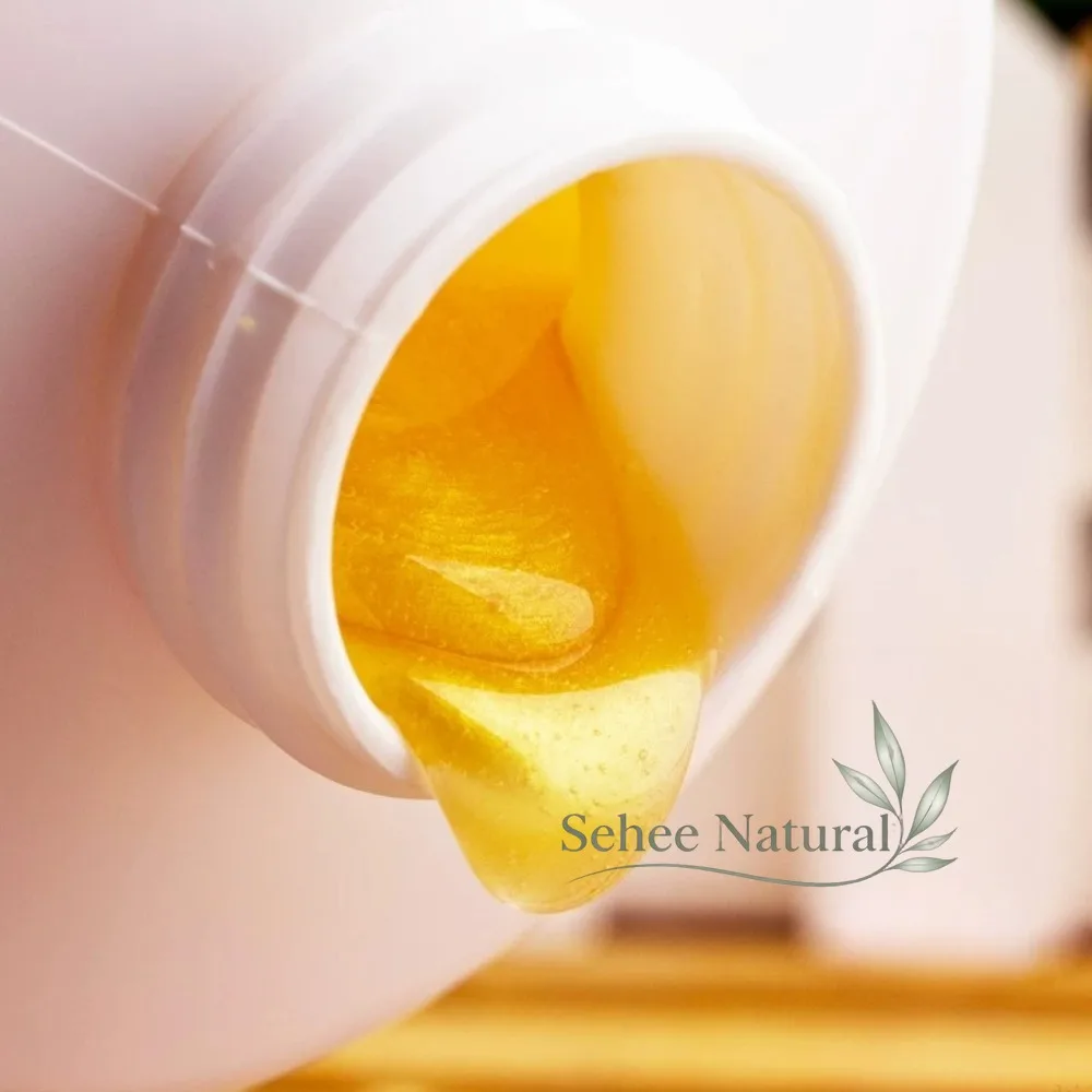 1000ml Golden Facial Cleanser Foam Cleansing Gel Hydrating Moisture Gentle Deep Pore Clean Salon Large‑bottle Face Skin Care