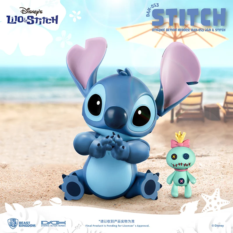 

Disney Stitch Anime Figure Moveable Action Figure Collection Model Doll Cute Ornament Cartoon Toy Birthday Xmas Gift