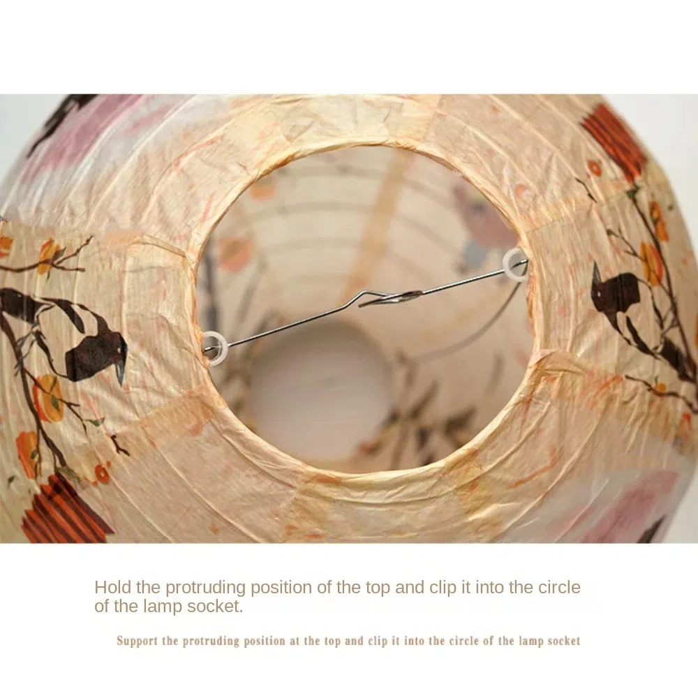 Kit Bahan Lentera DIY Kelinci Kertas Lentera Festival Pertengahan Musim Gugur 3D Portabel Lampu Bunga Bulat Hadiah Lentera Pertengahan Musim Gugur PP