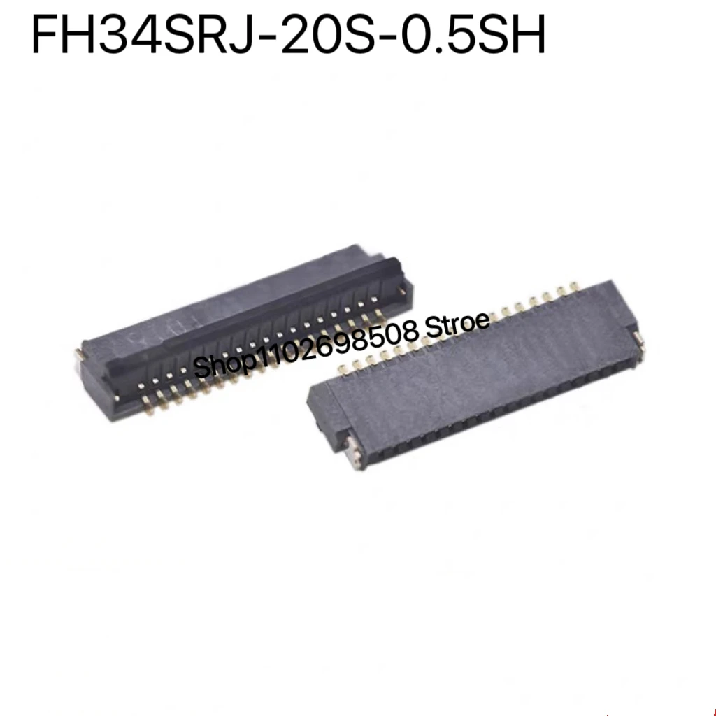 5pcs  100% New and Original FH34SRJ-20S-0.5SH(50) 0.5mm Pitch 20 Position FFC & FPC Connectors