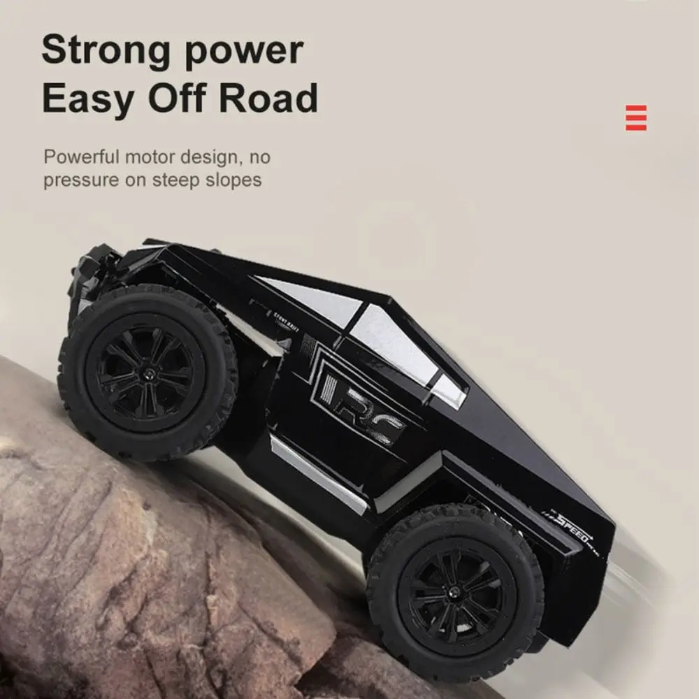 

New 1/20 RC Off-road Car Cyber ​​2.4G APP Control Model Vehicle LED Light Rechargeable Remote Control Car