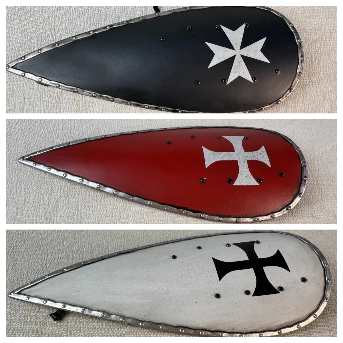 

YYDS COOMODEL 1/6 Soldier Ancient Shield Teutonic Temple Hospital Knight Shield Model Toy For 12'' Action Figure Body In Stock