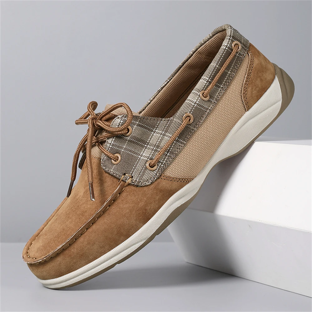 Luxuriöse Boots-Loafer für Herren in Übergröße – hochwertiges PU-Obermaterial, atmungsaktives Futter, weiche Einlegesohlen, rutschfeste Sohle, leicht und bequem – Detail 4