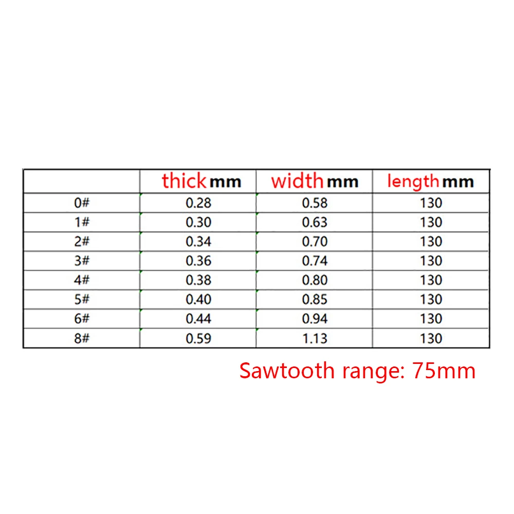 5-6 # Scroll Zaagblad 130Mm Taaiheid Fijne Cut Ambachtelijke Sterke Hardheid Decoupeerzaag Blade Met Pin Voor houtbewerking Diy Metalen