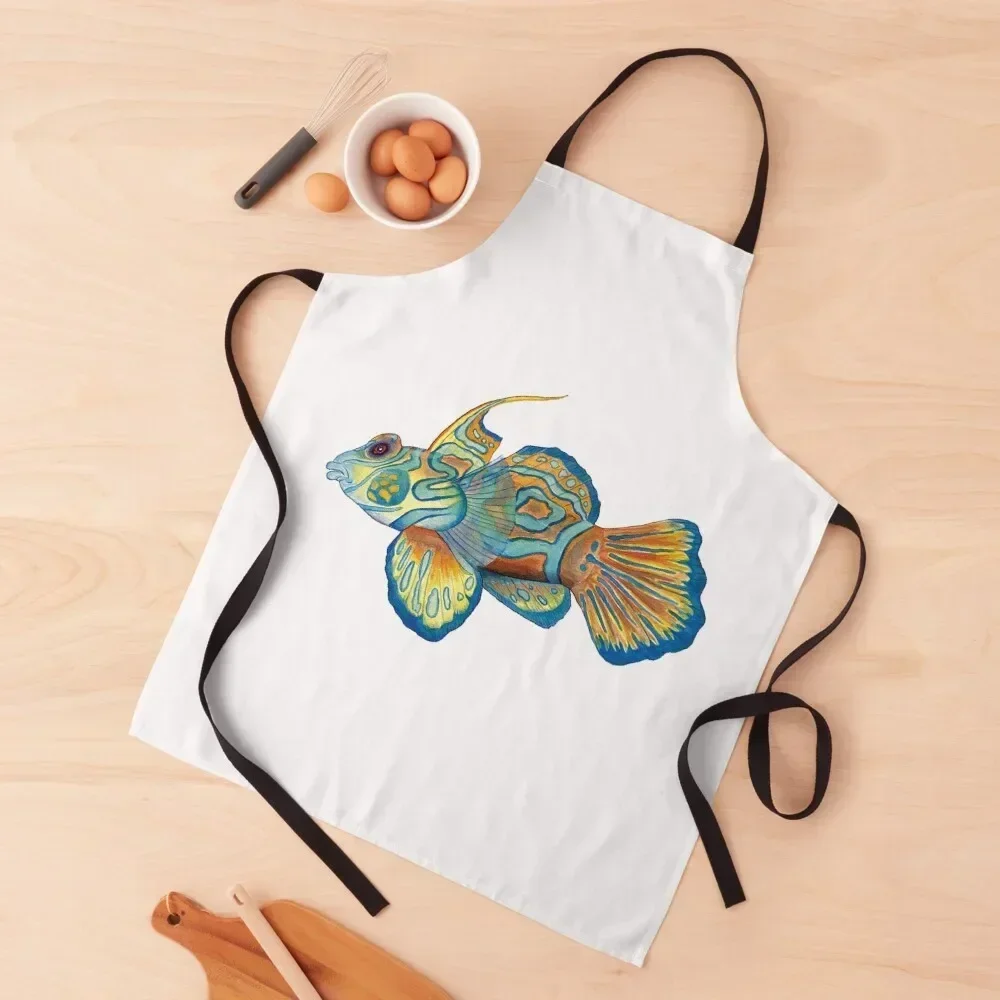 

Dragonet Fish Apron Kitchen Things For Home Accessories cooks clothes Apron