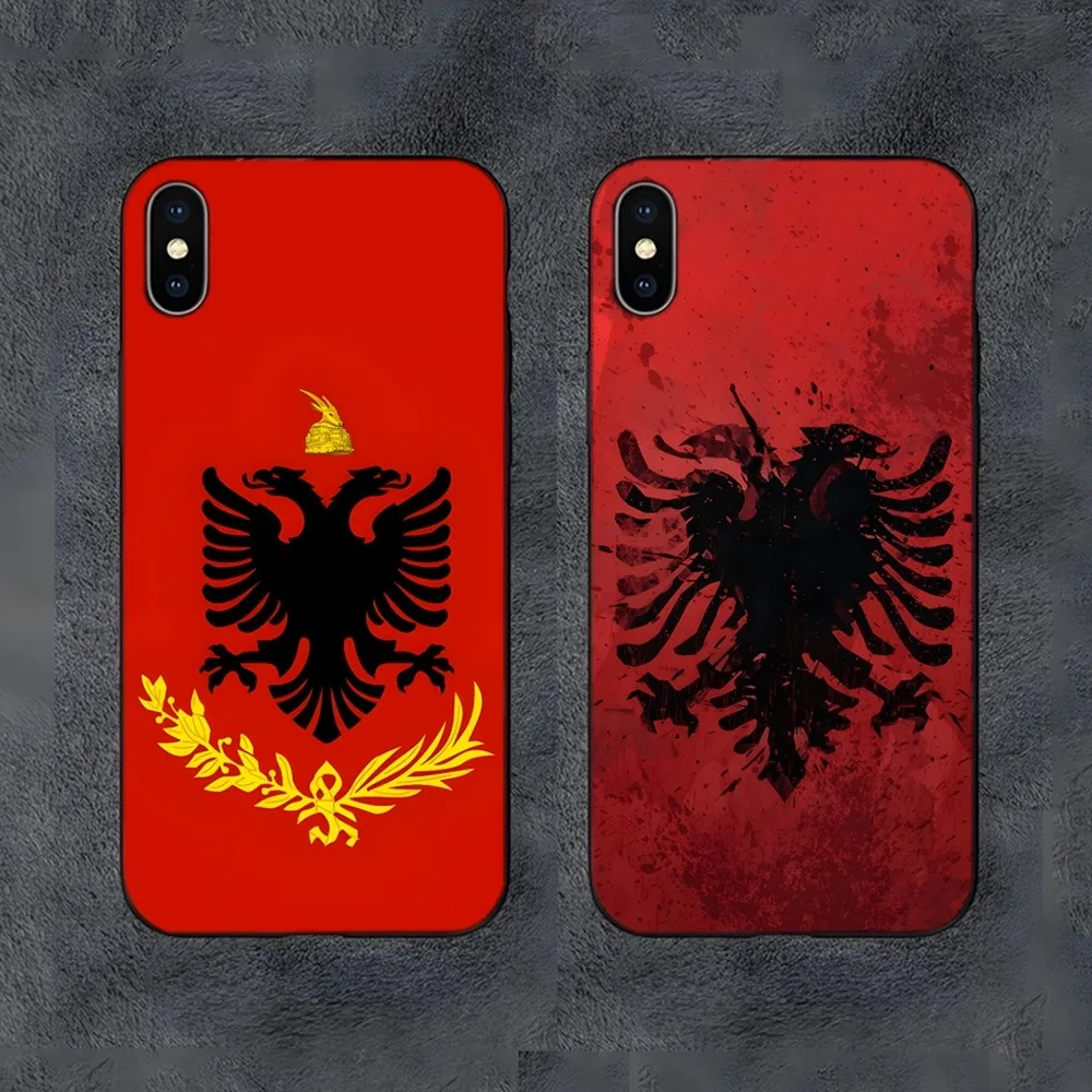 

Albania Flag Phone Case For Samsung S25,S24,S22,S23,S30,Ultra,S20,S30,Plus,S21 Fe,10,9,5G Silicone Cover