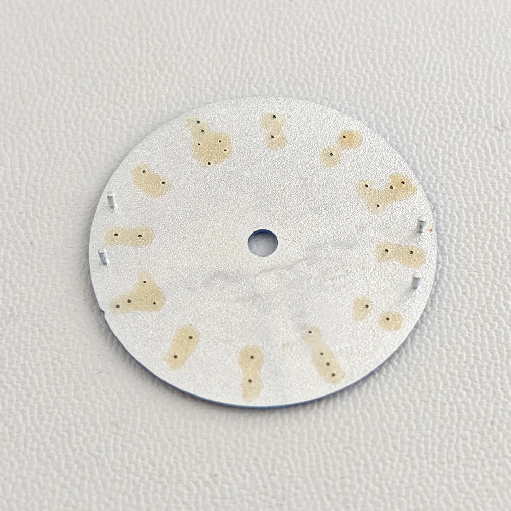 28,5mm Neues Design Sea NH35 Zifferblatt C3 Leuchtend/BGW9 Leuchtend Passend für NH35 NH36 Uhrwerk Mechanisches Uhrenteil für Herren – Detail 6