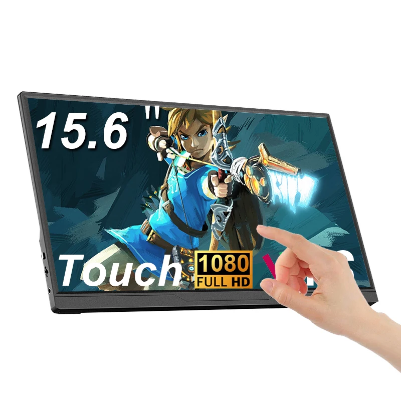 LANLIPU 14/15.6/16inch  Portable Monitor 1920*1200 Gaming Laptop Display with Type C HDMI For PS/Steam/Deck/Switch/PC/Mac