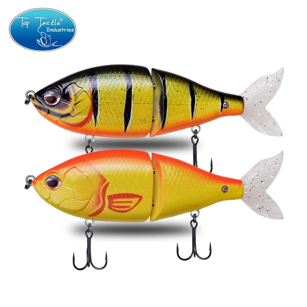 

CF Lure sinking fishing lure swimbait with soft tail Hard Bait 150mm 55g Jointed Bait Hunter Tackle for pike musky perch