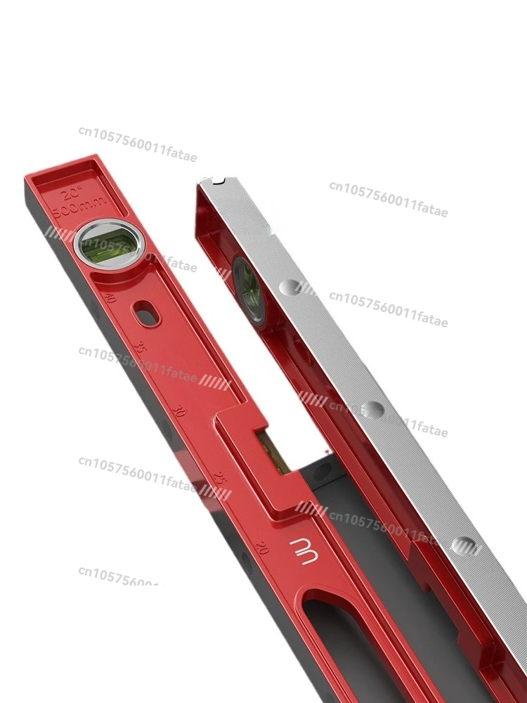Horizontal Ruler High Precision Solid Cast Aluminum Leveling Instrument with Magnetism Small Household Strong Magnetic New