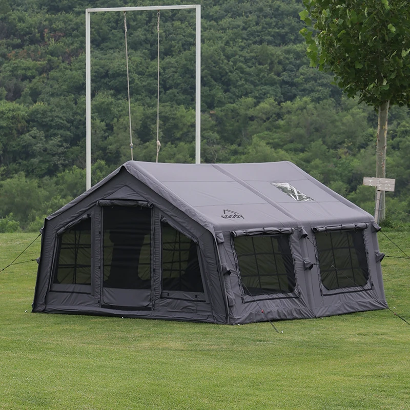 Familia 17.2 Air Tent-Gray Four Season Luxury Glamping Large Family Camping 5-8 Person New Inflatable PortableTent