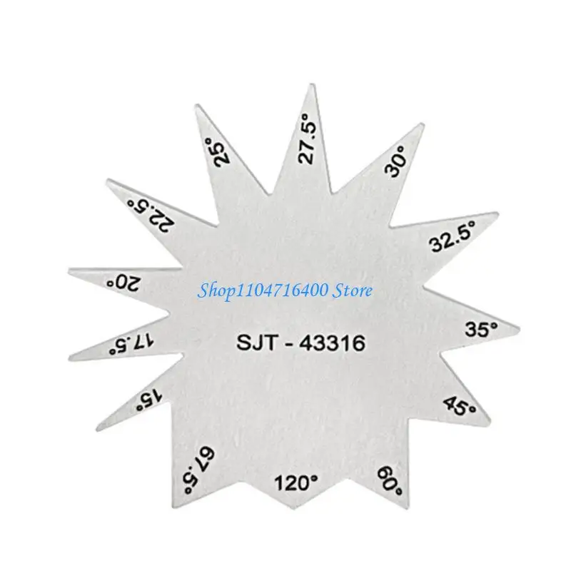 

y1gd Finder Cutting Gage Template Metalworking Thread Gauge Portable