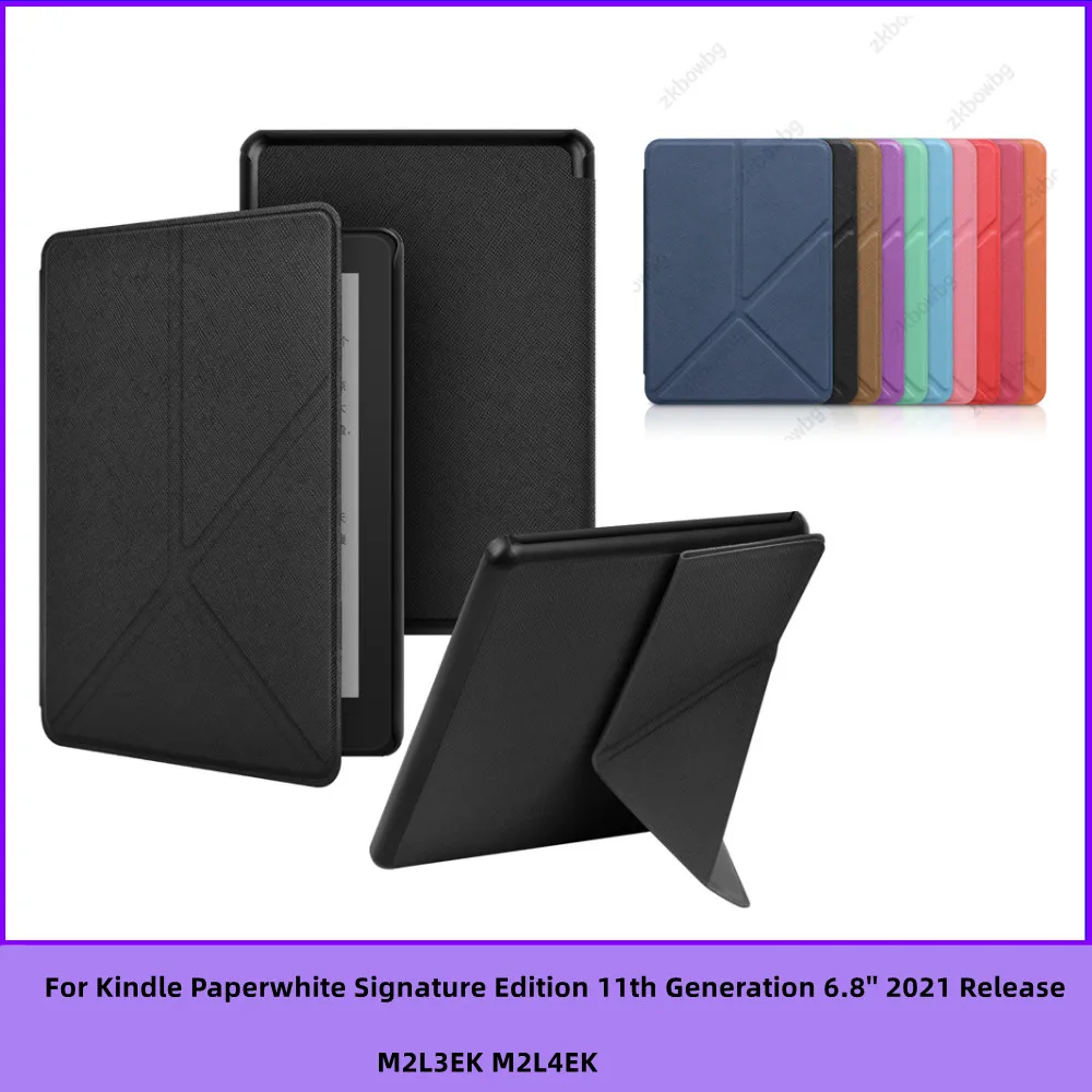 

Smart Case for Kindle Paperwhite Signature Edition 11th Generation 6.8'' 2021 Release M2L3EK M2L4EK Ebook Foldable Cover