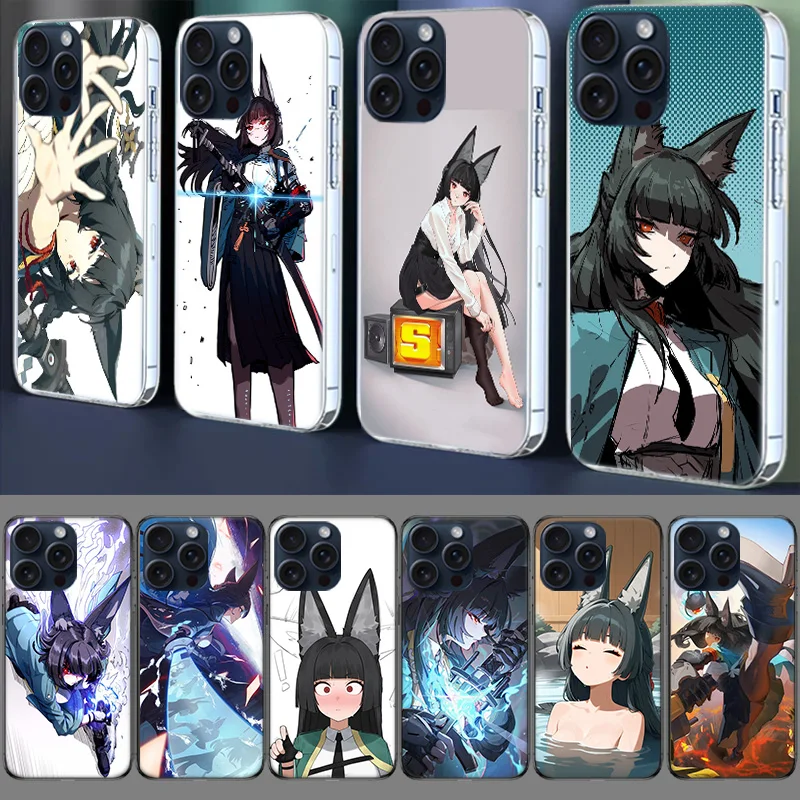 Чехол Zenless Zone Zero Hoshimi Miyabi для Apple iPhone 12 13 Mini 16E 11 Pro 14+ 15 Plus 16 Pro Max XR X XS Max 7 8 SE 202