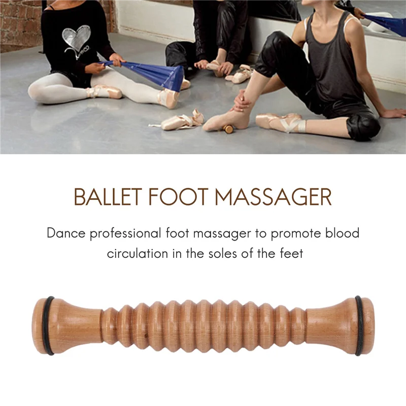 

Ballet Foot Massager Instep Shaper Foot Roller Wooden Foot Roller Relaxation Pressure Reducer Solid