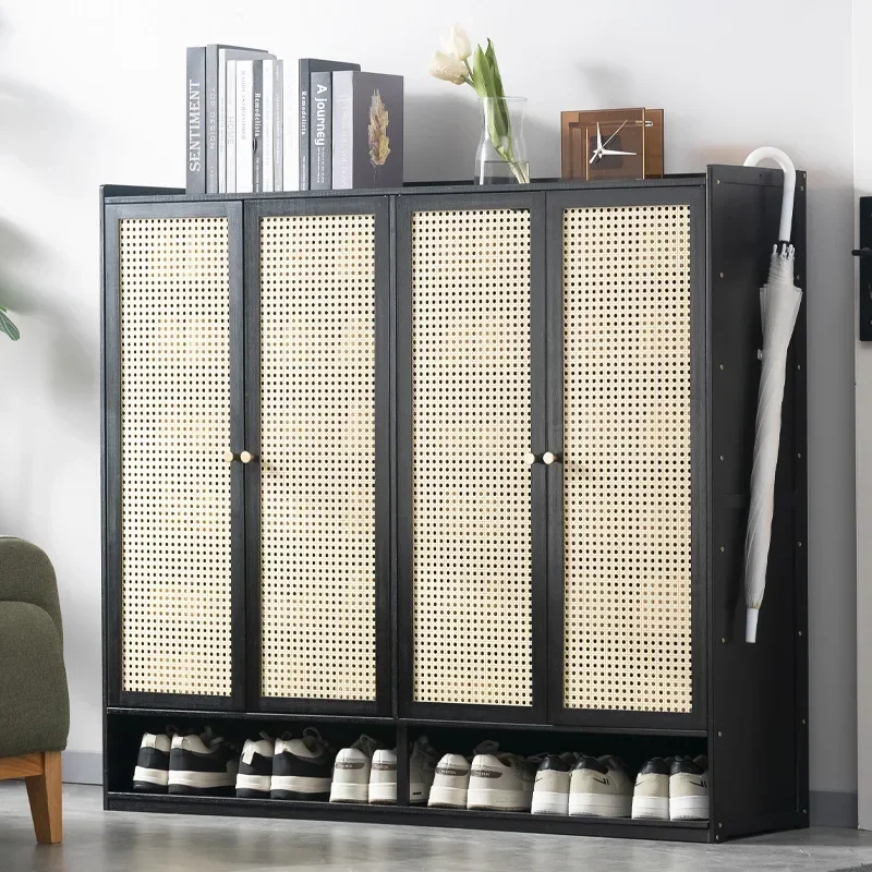 Shoe rack at the door of the household, storage artifact, space-saving simple interior, good-looking and dustproof dormitory