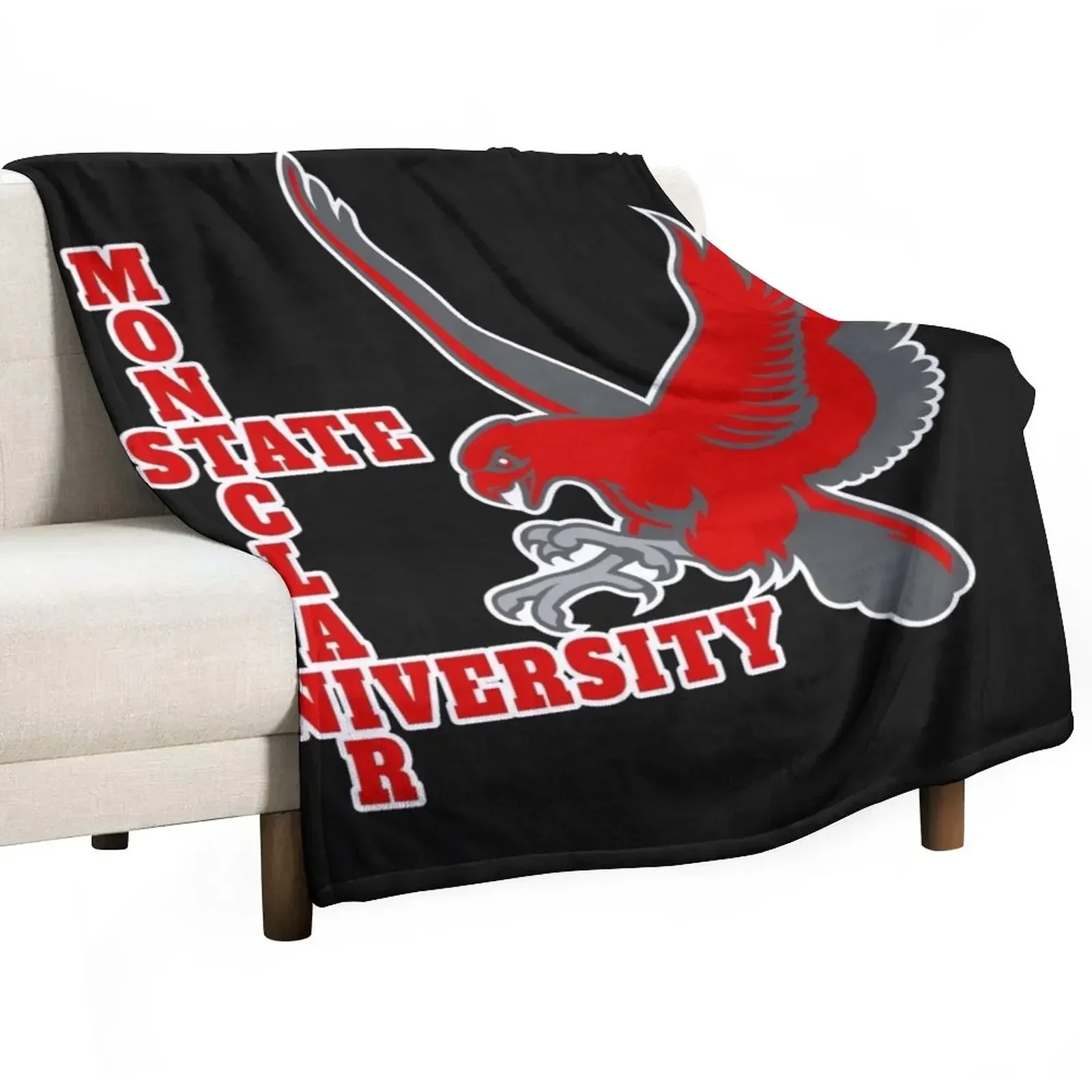 

Montclair State University Throw Blanket For Sofa Thin Vintage Winter beds Custom Blankets