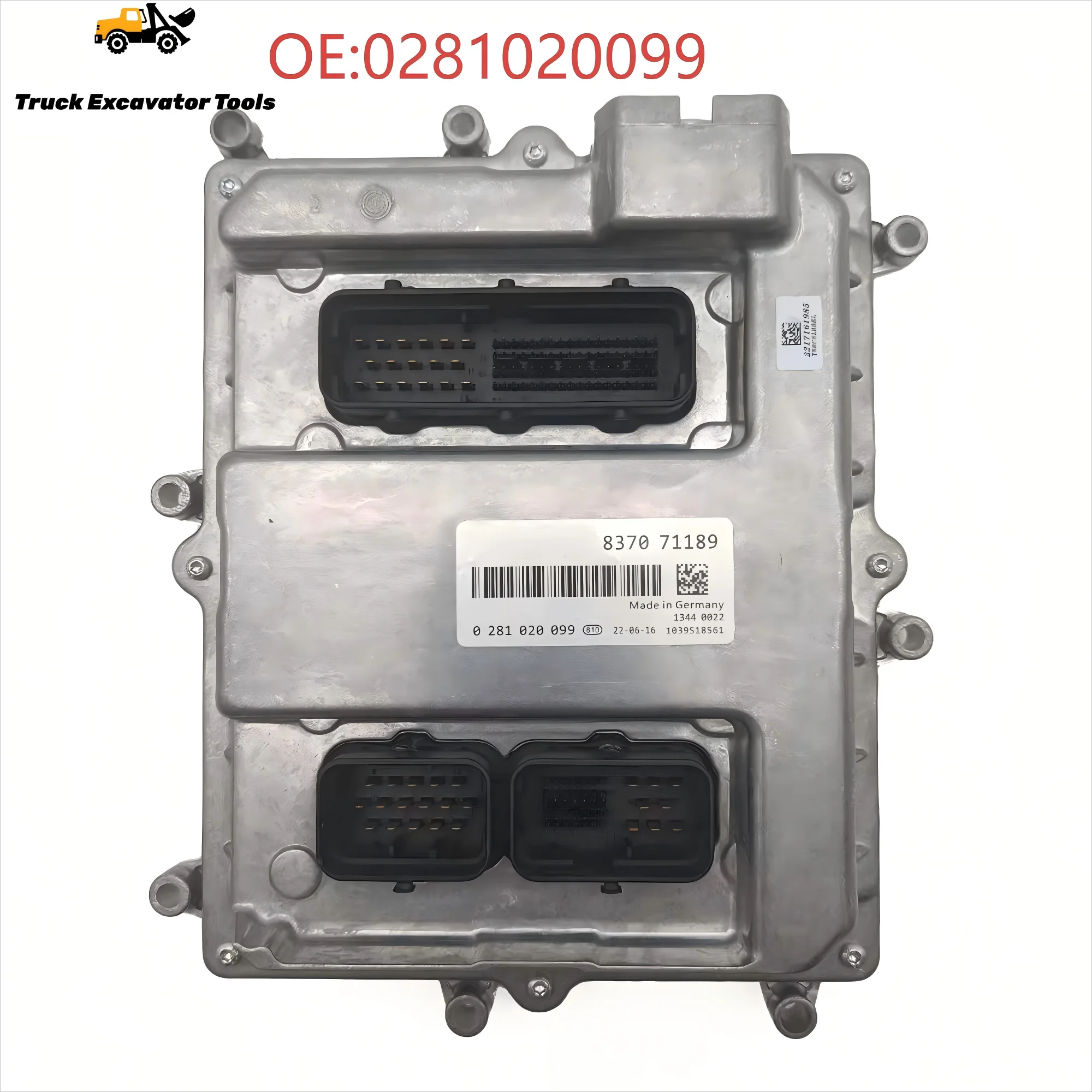 

Электронный блок управления ECU ECM 0281020099 837071189 для дизельного двигателя, компьютерная плата, модуль управления деталями экскаватора