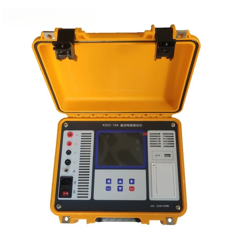 KDZC10A Transformer DC Resistance Tester Multifunctional Insulation DC Resistance Tester for Transformers