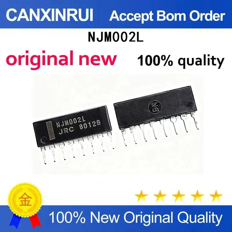 (5-100 Pieces) NJM002L SIP-8 J-FET Input Low Power Operational Amplifier Spot Chip IC