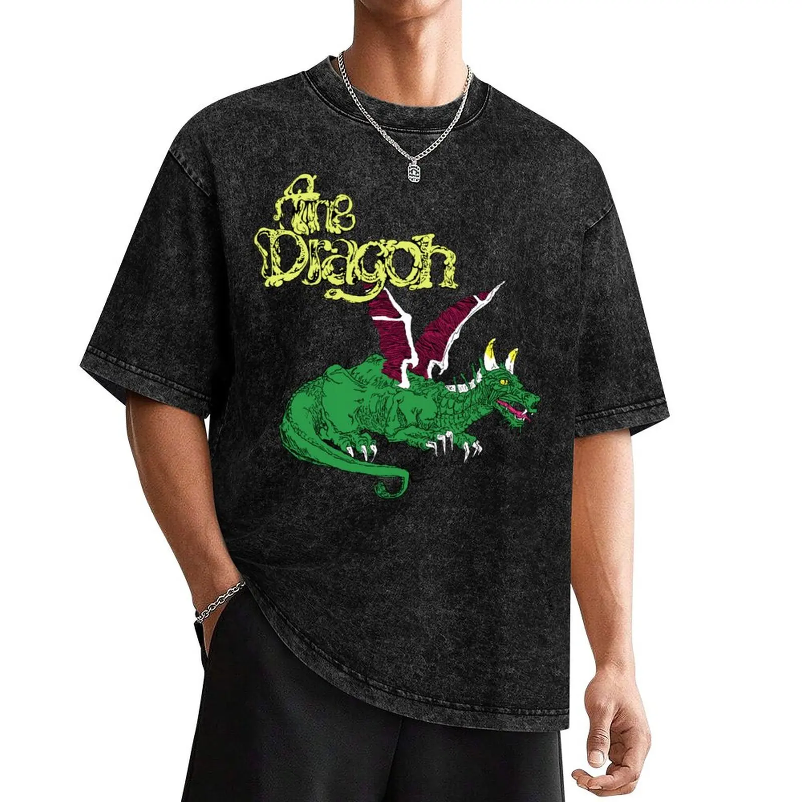 The Dragon Magazine - Old School Dungeons and Dragons T-Shirt tops customs design your own mens designer clothes